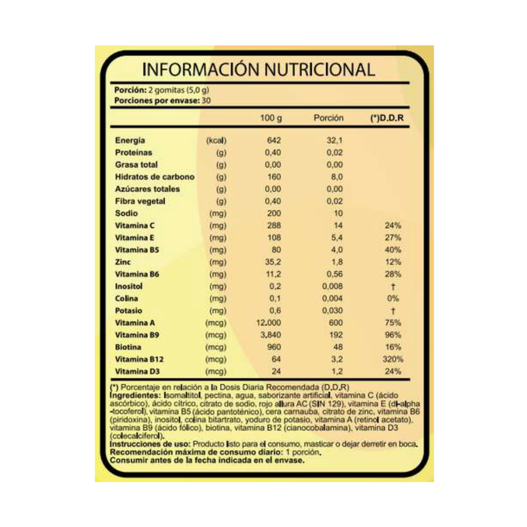 Gomitas 8 Vitamins