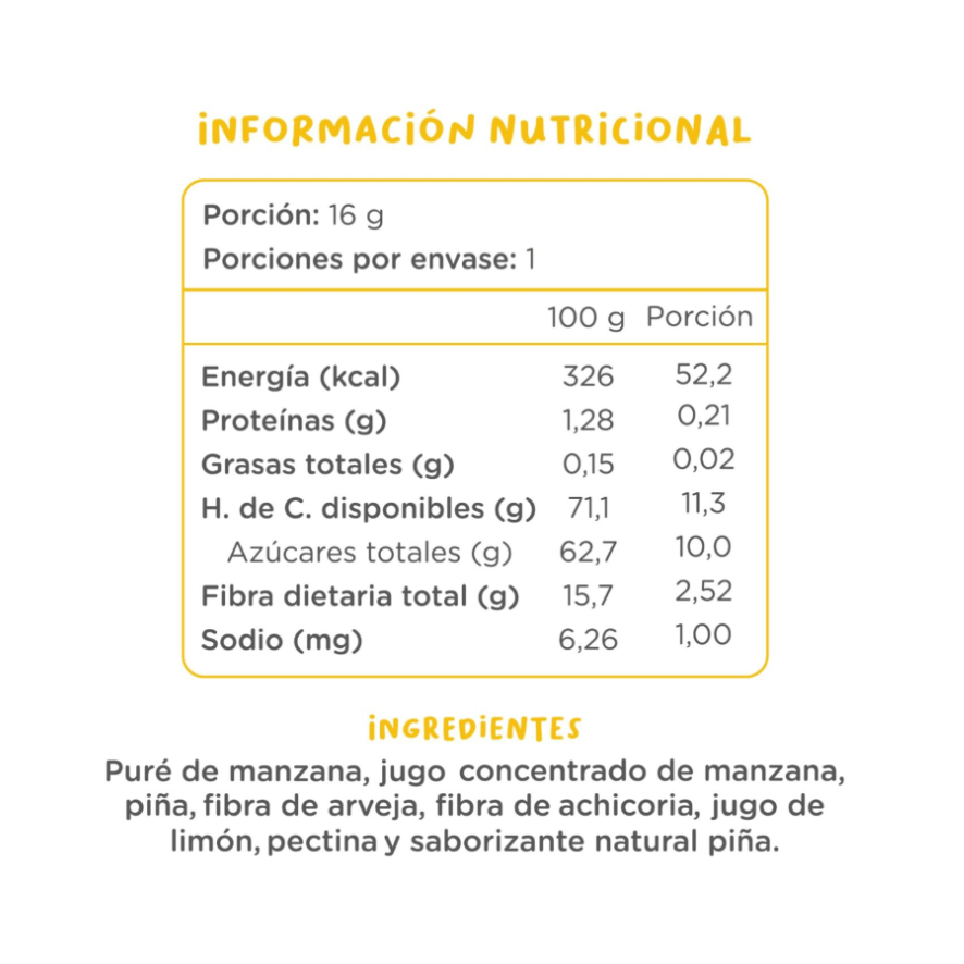 KUNA Gumis Piña 16 grs