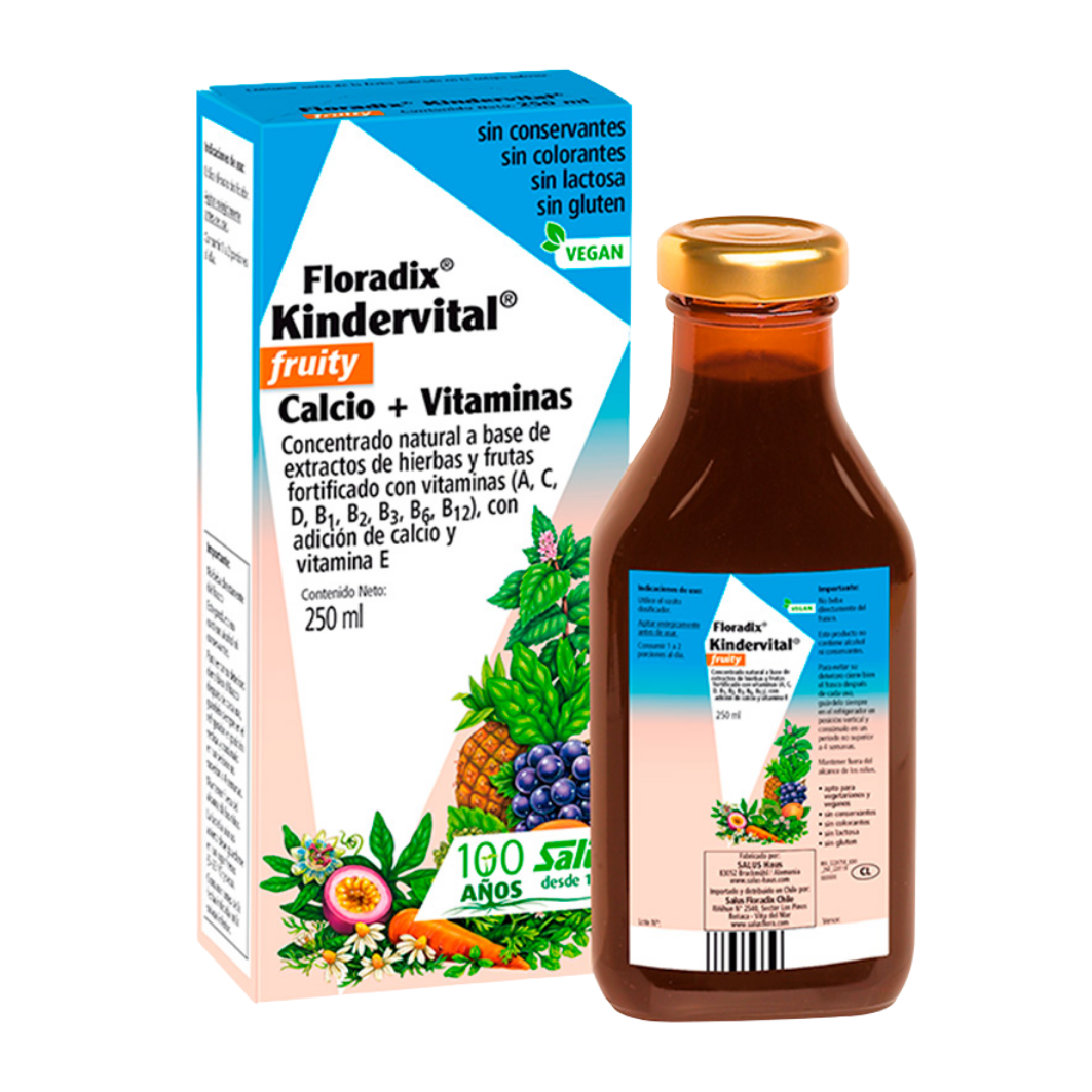 Kids Kindervital Fruity (Calcio + Vitaminas)
