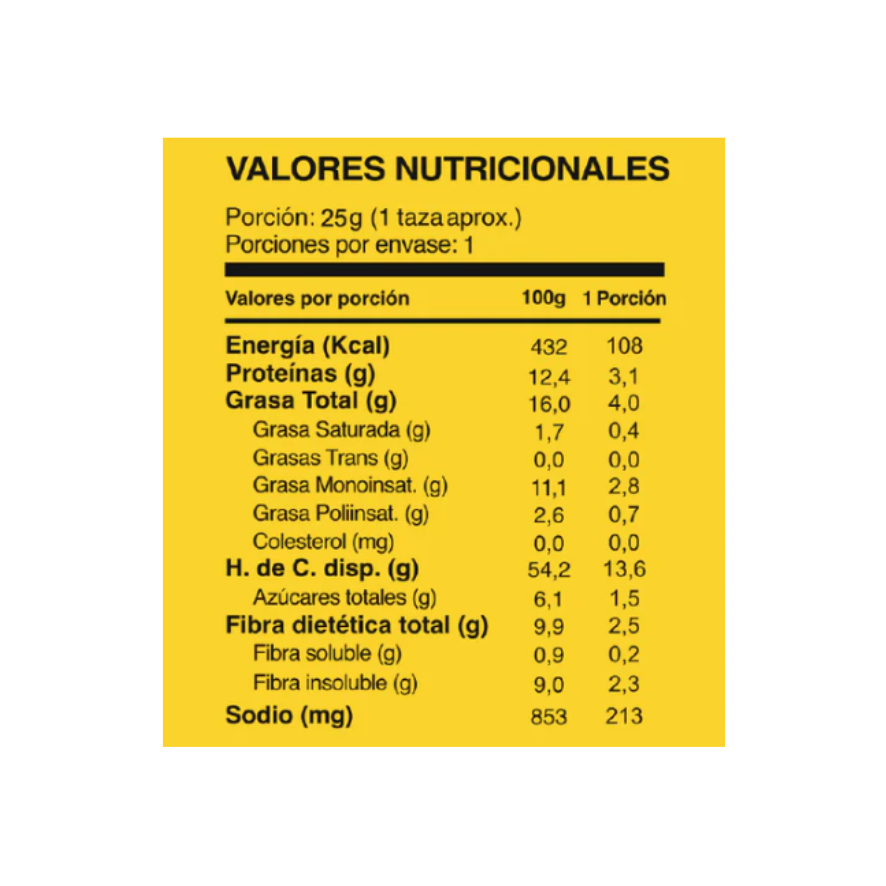 PURI Crunchys de Garbanzo Queso 25 grs