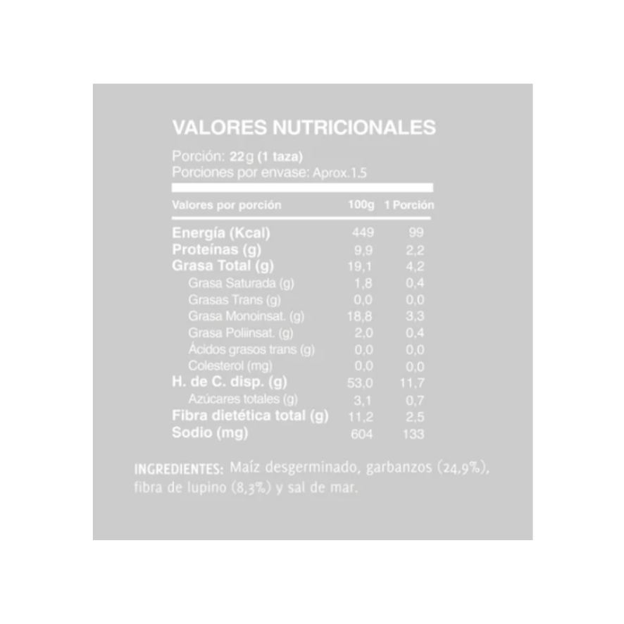 PURI Ramitas de Garbanzo con Sal de Mar 25 grs