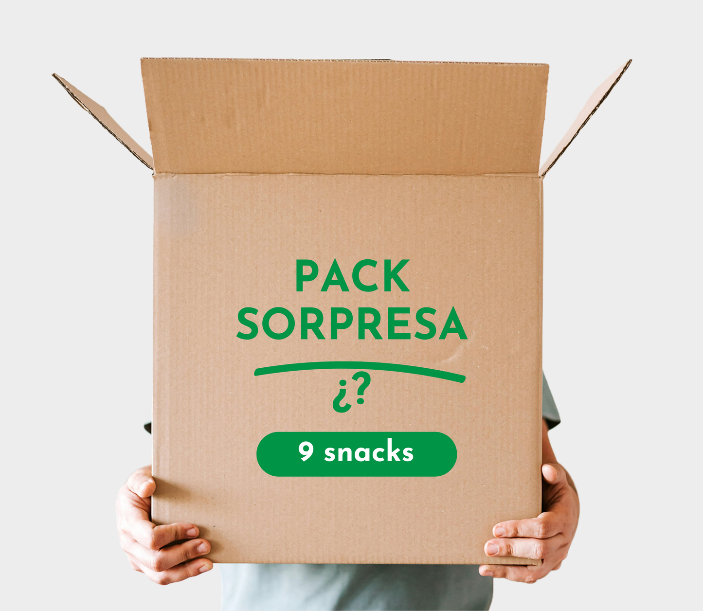 Pack sorpresa 9 snacks variados