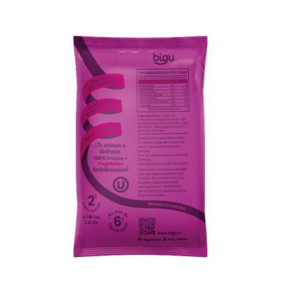 BIGU Rollo de Fruta Betarraga 25 grs
