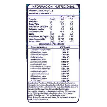 Biotics Premium 100 Billones (Probiotico)