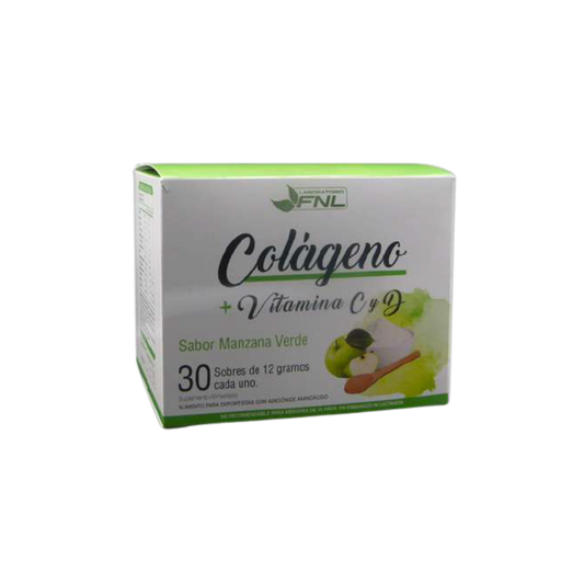 Colágeno Hidrolizado Manzana + Vit C Y D