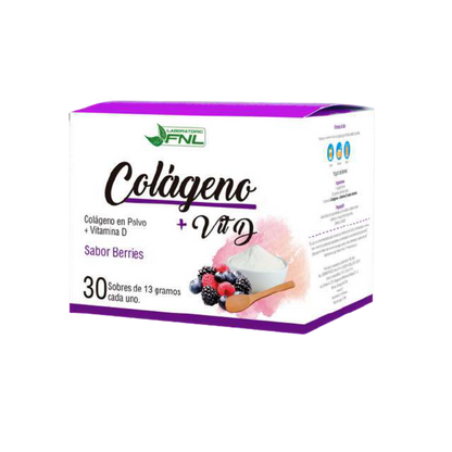 Colágeno Hidrolizado Berries + Vit C Y D