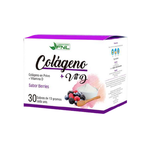 Colágeno Hidrolizado Berries + Vit C Y D
