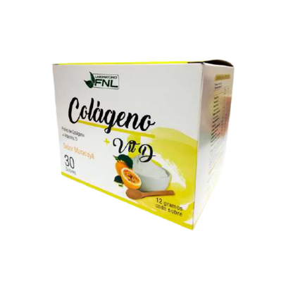 Colágeno Hidrolizado Maracuyá + Vit C Y D