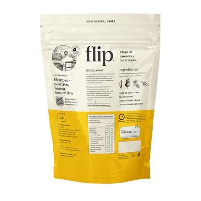 FLIP Chips de Camote Betarraga Familiar 140 grs