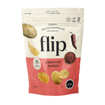 FLIP Chips de Papas Merkén Familiar 140 grs