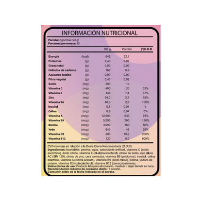 Gomitas HSN (Hair, Skin & Nails)