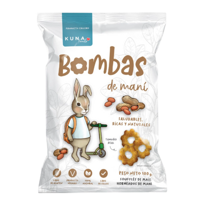 KUNA Bombas de Maní Familiar 100 grs