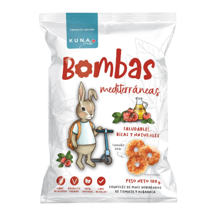 KUNA Bombas Mediterráneas Familiar 100 grs