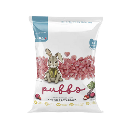 KUNA Puffs Frutilla Betarraga 10 grs