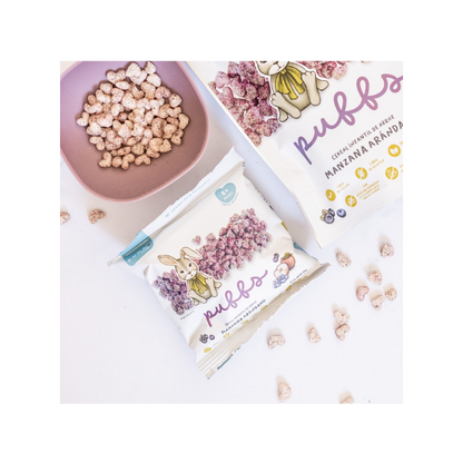 KUNA Puffs Manzana Arándano 10 grs