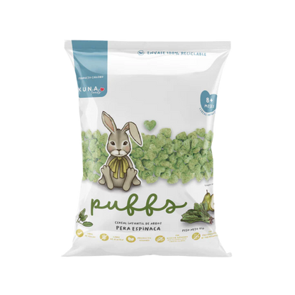 KUNA Puffs Pera Espinaca 10 grs