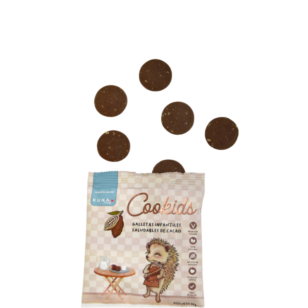 KUNA Galletas Cookids Cacao 30 grs