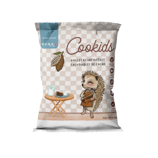 KUNA Galletas Cookids Cacao 30 grs