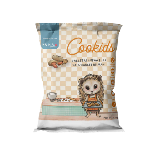 KUNA Galletas Cookids Maní 30 grs