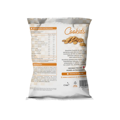 KUNA Galletas Cookids Maní 30 grs