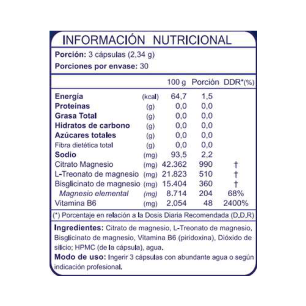 Magnesio Triple Premium