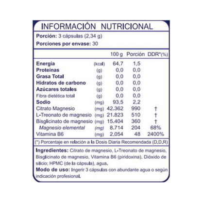 Magnesio Triple Premium