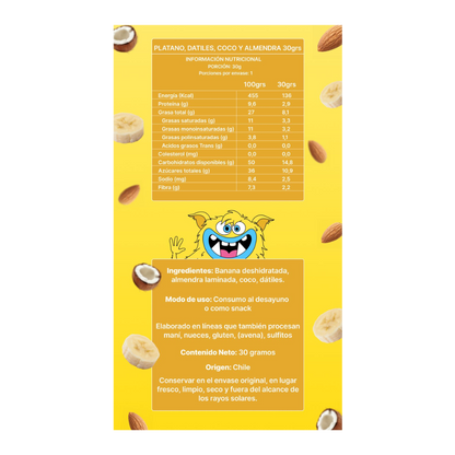 TNOGAL Tikisnack Marvi 30 grs