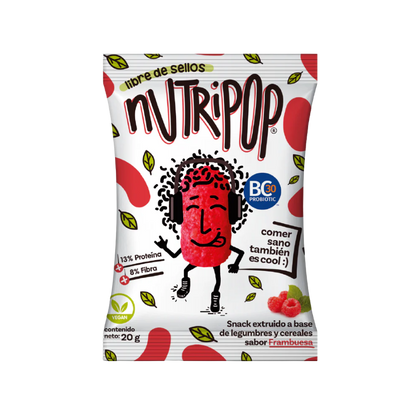 NUTRIPOP Suflés Frambuesa 20 grs