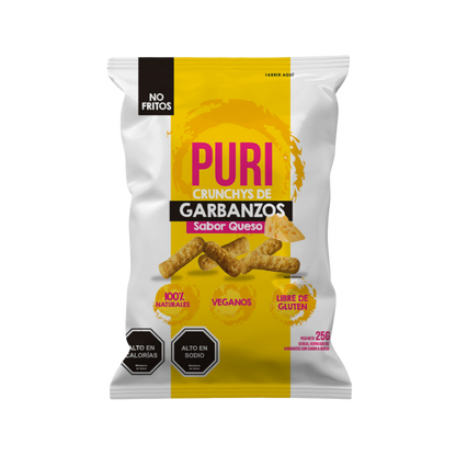 PURI Crunchys de Garbanzo Queso 25 grs