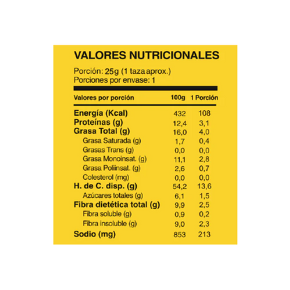 PURI Crunchys de Garbanzo Queso 25 grs