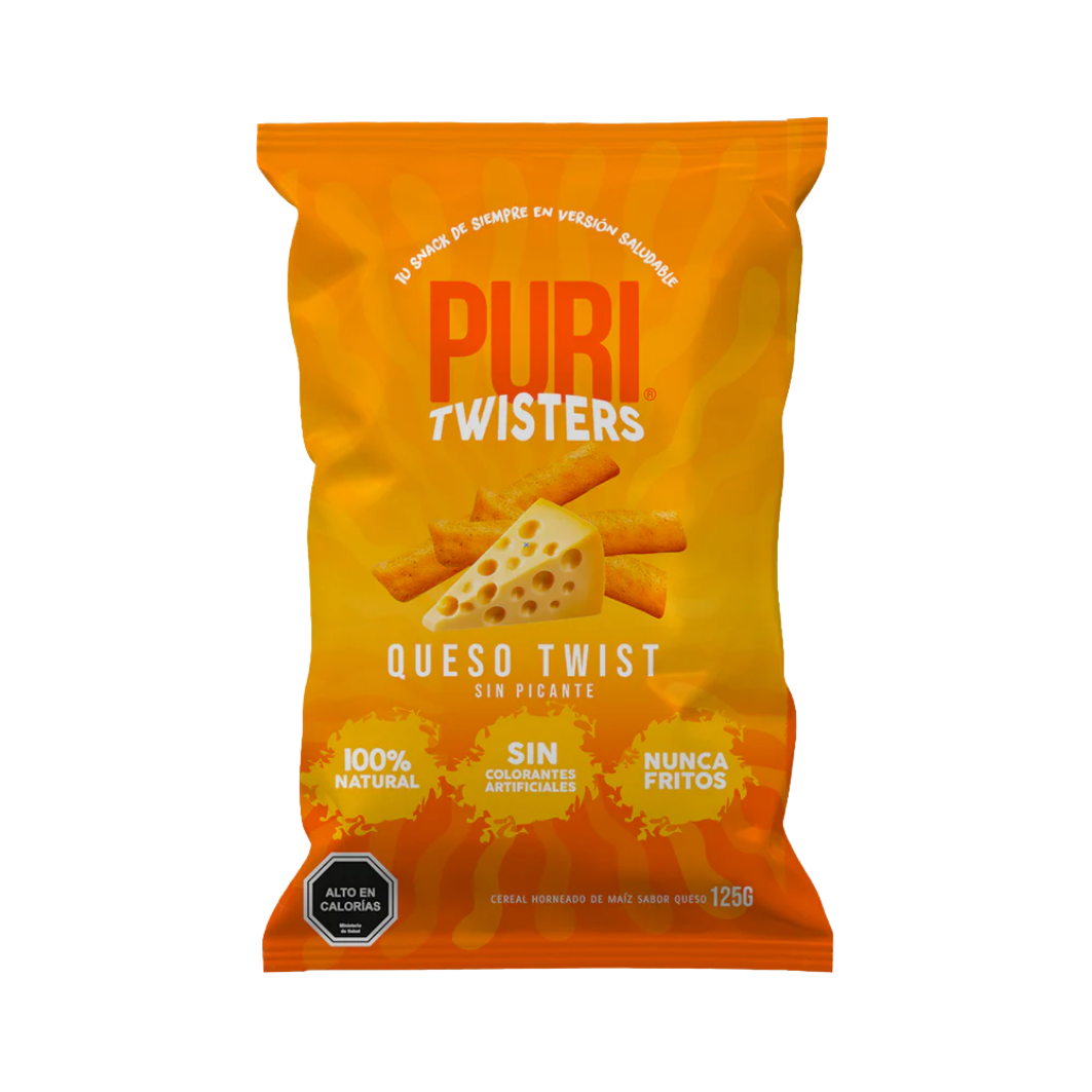 PURI Twisters Queso Familiar 125 grs
