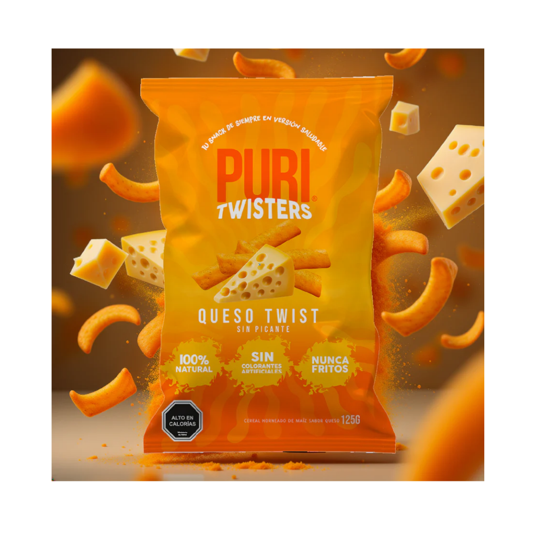 PURI Twisters Queso Familiar 125 grs