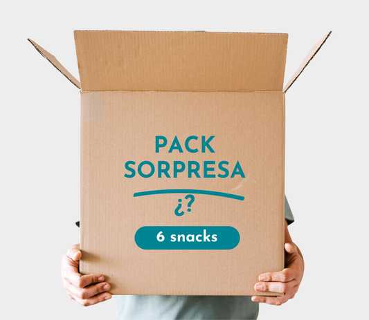 Pack sorpresa 6 snacks variados