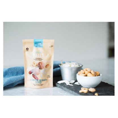SMART SNACK Energy Balls Castañas de Cajú Coco 40 grs