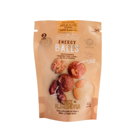 SMART SNACK Energy Balls Nuez Almendras 40 grs
