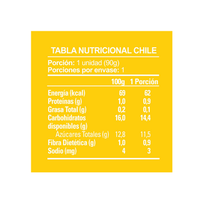 SMILEY KIDS Compota Orgánica Pera Plátano Mango 90 grs