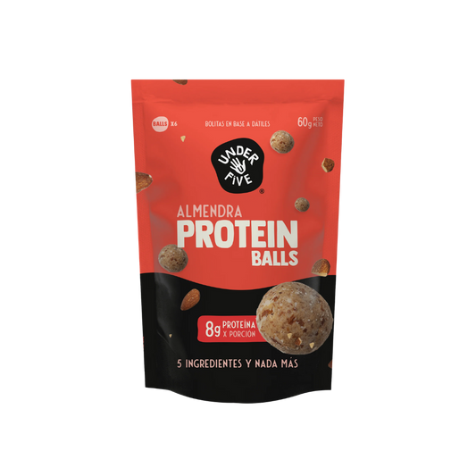 UNDERFIVE Protein Balls Almendra Crunch 60 grs