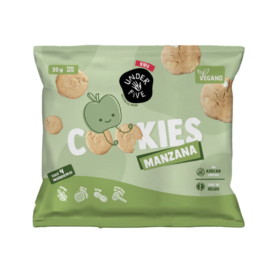 UNDERFIVE Galletas Manzana 30 grs
