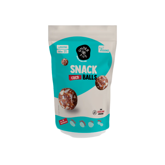 UNDERFIVE Snack Balls Coco 60 grs