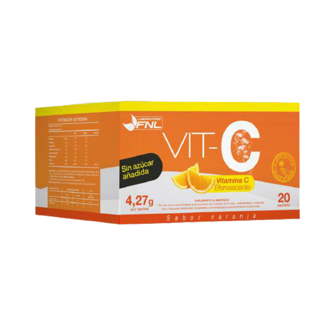 Vitamina C Efervescente Sabor Naranja