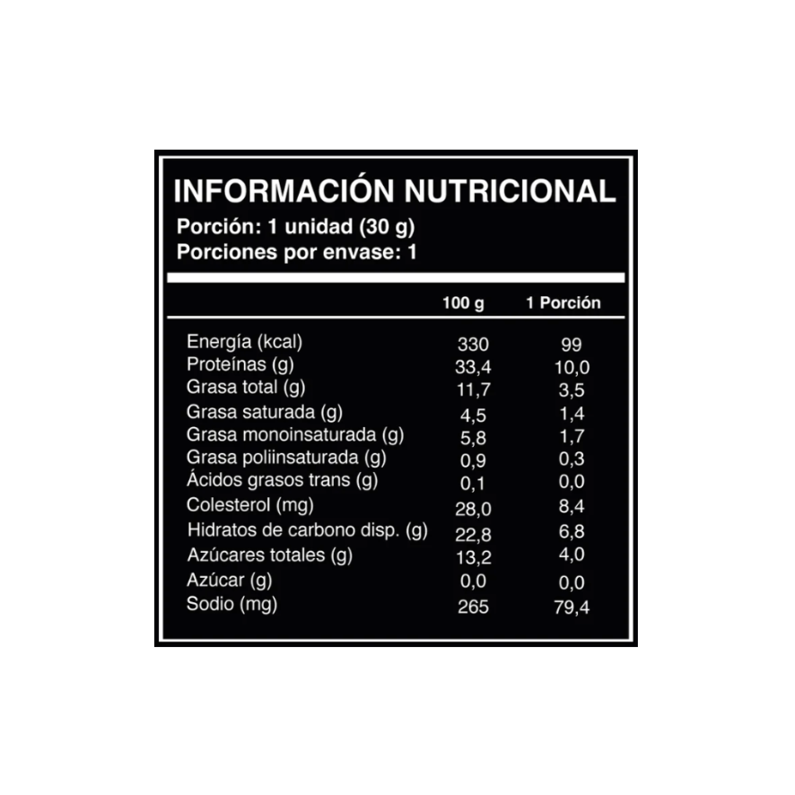 WILD FOODS Barra Proteína Mini Chocolate 30 grs
