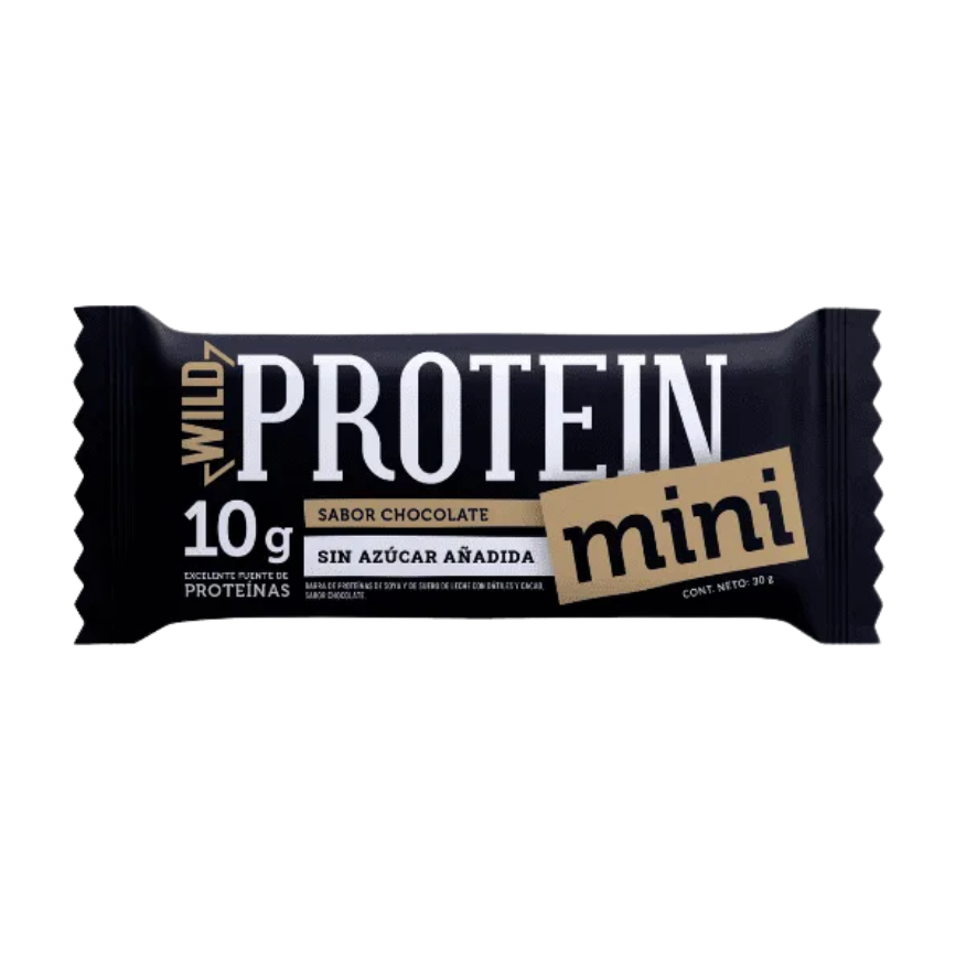WILD FOODS Barra Proteína Mini Chocolate 30 grs