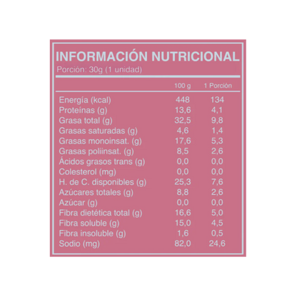 WILD FOODS Barra Natural Cranberry Coco 30 grs