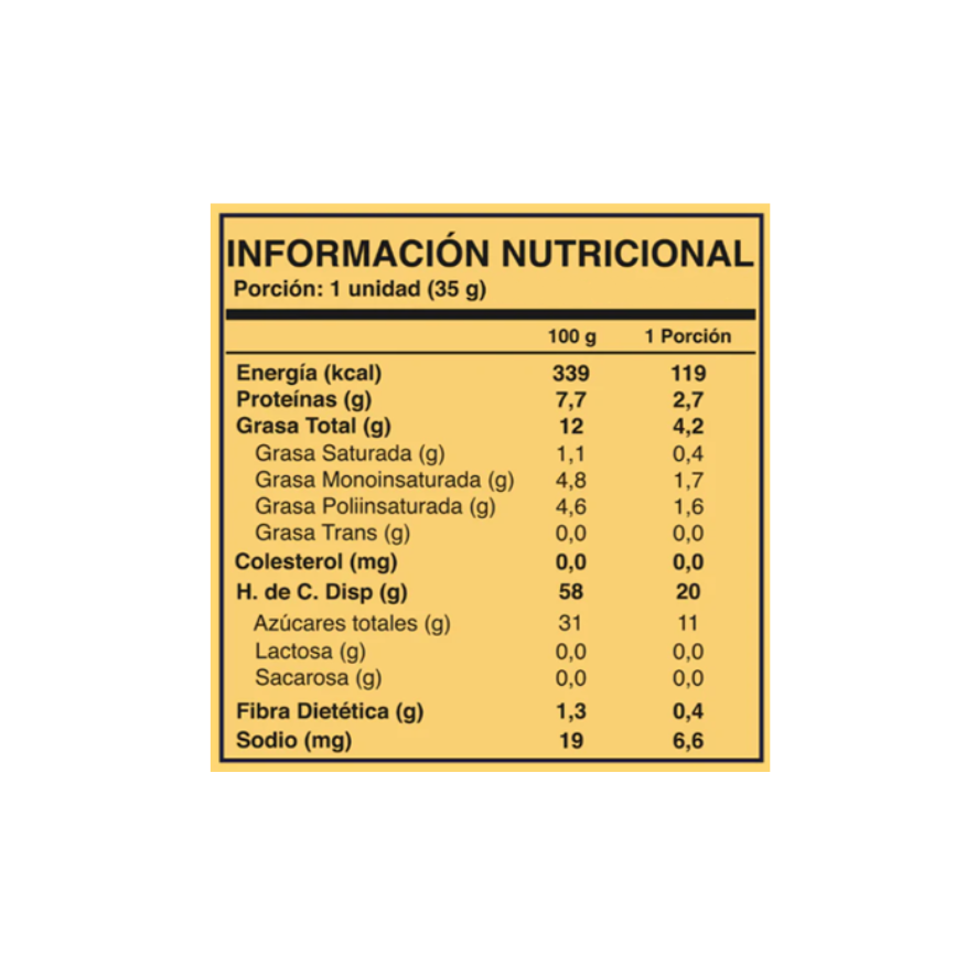 WILD FOODS Barra Natural Limón Almendra 35 grs