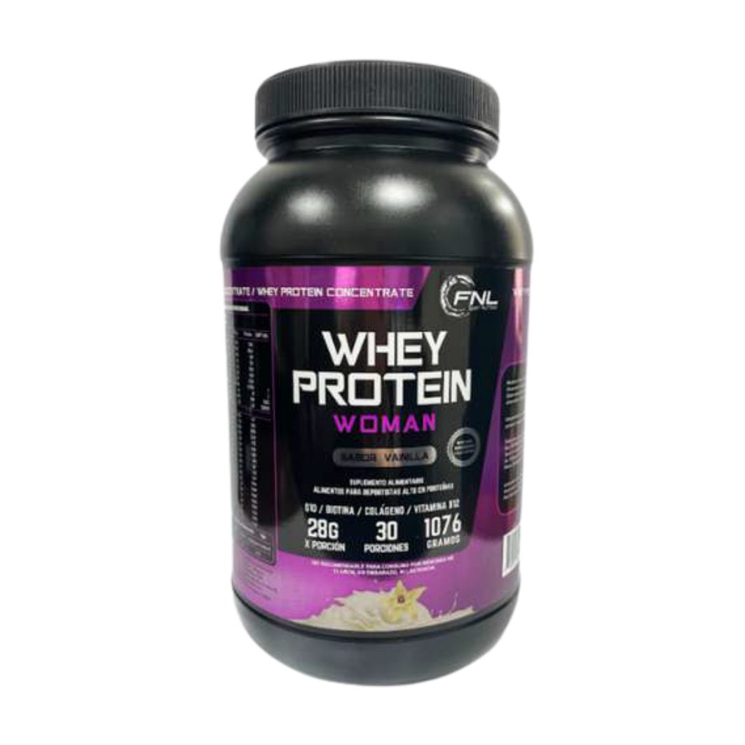 Protein Whey Woman + Colágeno Sabor Vainilla
