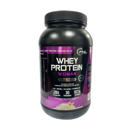Protein Whey Woman + Colágeno Sabor Vainilla