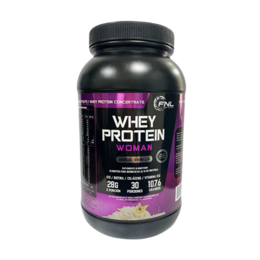 Protein Whey Woman + Colágeno Sabor Vainilla