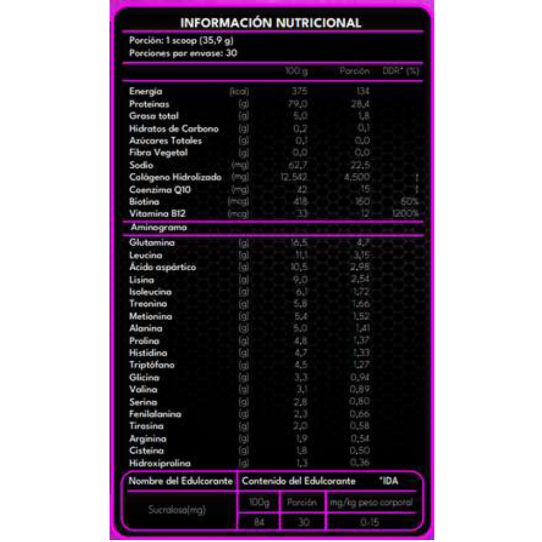 Protein Whey Woman + Colágeno Sabor Vainilla