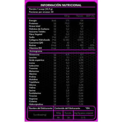 Protein Whey Woman + Colágeno Sabor Vainilla