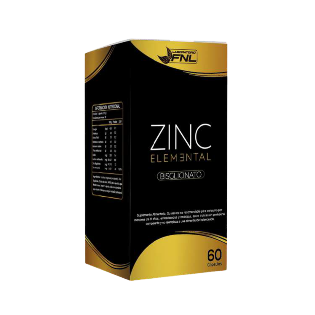 Zinc Elemental Premium (Zinc Bisglicinato)
